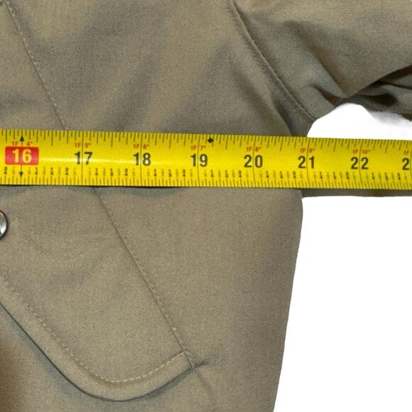 Vintage 1980s London Fog Parka 40R Big Ben Zipper Quilted Hooded Made in Korea - Picture 11 of 16